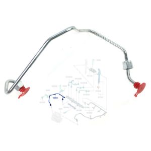 INJECTOR FUEL SUPPLY PIPE TUBE FOR FORD TRANSIT MK7 MK8 2.2 RWD 2011 ON RANGER