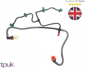 Ford Transit 2.4 Mk7 Fuel Injector Return Pipe Leak Off And Clips 2.4 Defender