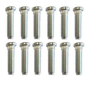 FORD TRANSIT MK6 REAR WHEEL STUDS M14 X 60mm SET OF 12 TWIN WHEEL  A4424984