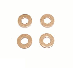 FORD TRANSIT 2012 ON 2.2L CR TC I4 ENGINE COPPER INJECTOR WASHERS SET OF 4