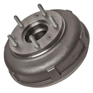 FORD TRANSIT BRAKE DRUM 2.4 RWD MK6 DANA RATIO SINGLE WHEEL 5 STUD + ABS RING