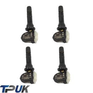 4 Tyre Pressure Sensors Air O.E For Ford Bmax Cmax Ecosport Fiesta Focus Ka Kuga
