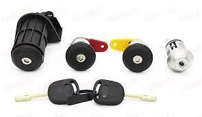 FIESTA 95-02 KA 96-06 DOOR LOCKS IGNITION & BOOT LOCK SET- CENTRAL LOCKING ONLY