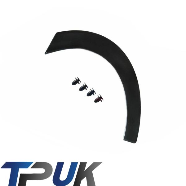 Garniture De Passage De Roue Avant Droite Pour Ford Transit MK8 2014-2023 - Noir ABS, Protection Fiable Et Facile à Poser