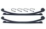 FORD TRANSIT LEAF SPRINGS MK8 1+1 PAIR + U BOLTS DOUBLE 2.0 2.2 RWD 14 ON 76MM