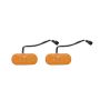 Ford Transit 2014 On Mk8 Side Marker Light Lamp Lens Pair (2) New 2.2 2.0
