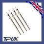 Glow Plugs For Piaggio Porter Lti Tx 2002 On Set Of 4 1569520 Xs7U-6M090-Bb